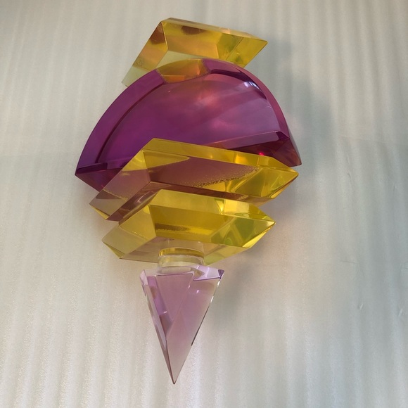 Hivo Van Teal signed lucite sculpture - Picture 5 of 8